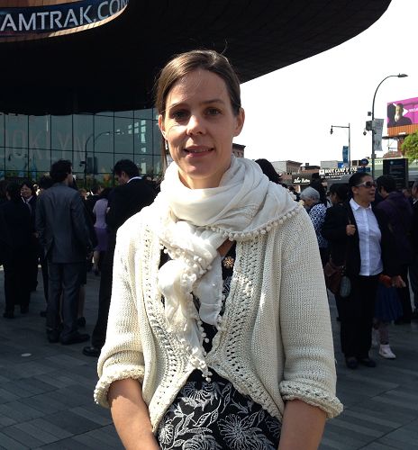 图6：荷兰学员马琳&#8226;沃斯（Mariekecos