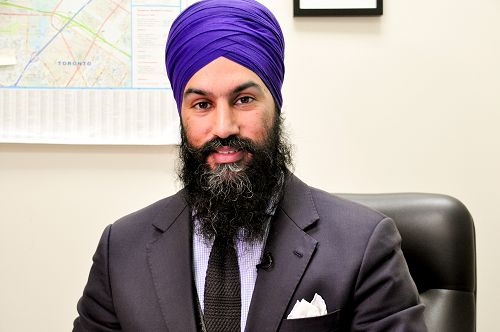 图1：对于人数不断增加的控告江泽民大潮，加拿大安省议员、新民主党副领袖辛格（Jagmeet Singh）认为，这是一个好征兆，是一个走向积极变化的开始。他强调必须对迫害者绳之以法。