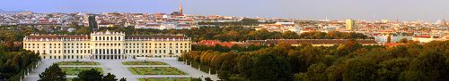 维也纳美泉宫全貌