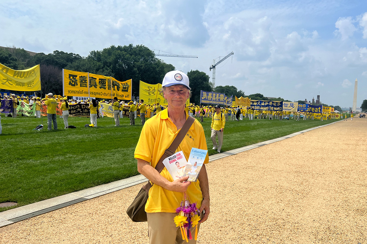 图21:西人法轮功学员斯科特·布朗