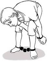 '中共酷刑演示：手铐脚镣'