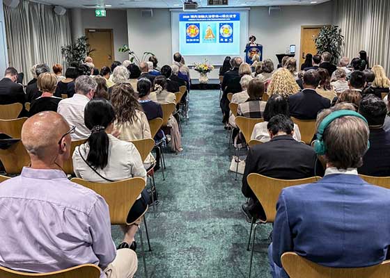 瑞典法会 新老学员分享修炼中的成长